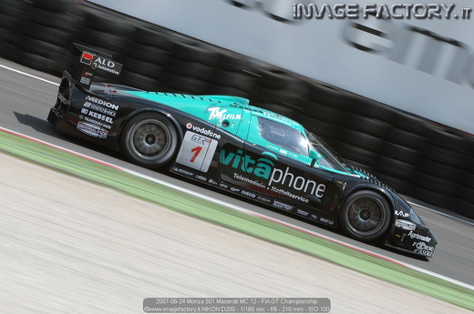 2007-06-24 Monza 501 Maserati MC 12 - FIA GT Championship